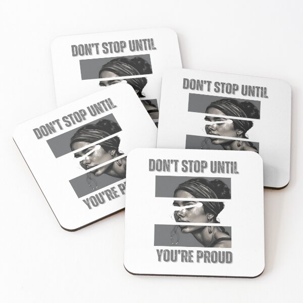 Item preview,  Stay Motivated – Don’t Stop Until You’re Proud Design for Fitness Enthusiasts designed and sold by Nalanda2000.