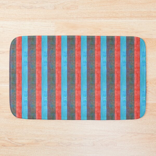 Item preview, Deckchair Stripes Monoprint Pattern designed and sold by vallisrowe.
