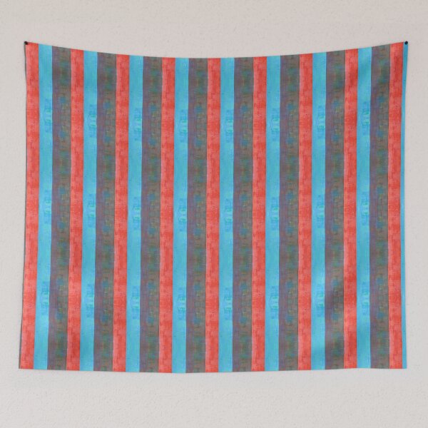 Item preview, Deckchair Stripes Monoprint Pattern designed and sold by vallisrowe.
