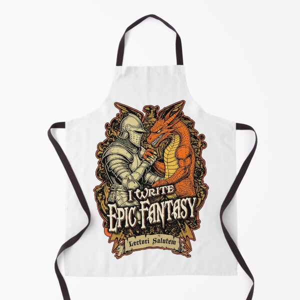 Item preview, I Write Epic Fantasy Writer Funny Book Dragon Knight Author designed and sold by GrandeDuc.