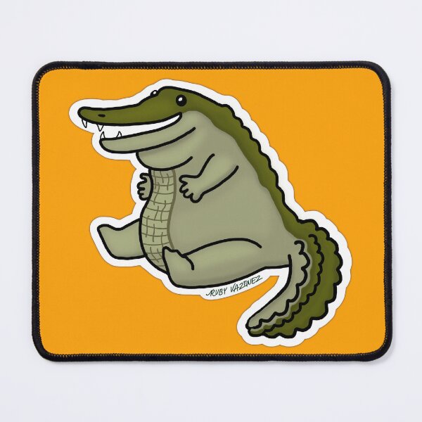 Item preview, Fluffy Crocodile designed and sold by Ruby Vazquez.