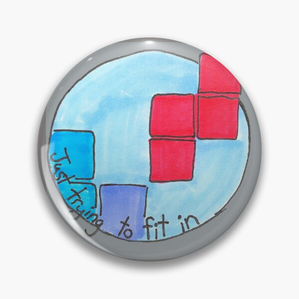 Item preview, Just Trying to Fit In designed and sold by Tricksterbelle.
