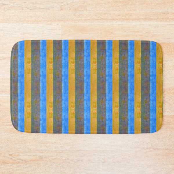 Item preview, Deckchair Stripes Monoprint Pattern designed and sold by vallisrowe.
