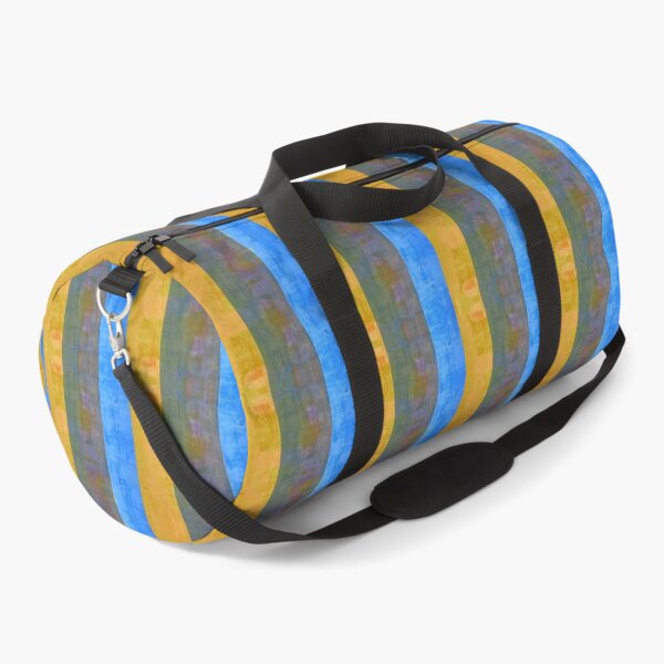 Item preview, Deckchair Stripes Monoprint Pattern designed and sold by vallisrowe.