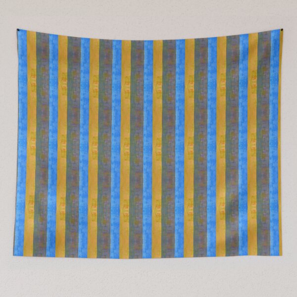 Item preview, Deckchair Stripes Monoprint Pattern designed and sold by vallisrowe.