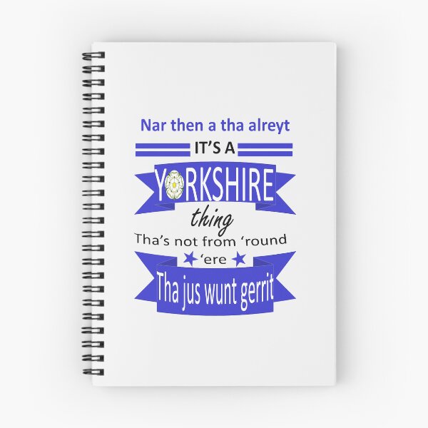 Item preview, Na Then A Tha Alreyt Its A Yorkshire Thing Tyke Slang designed and sold by taiche.
