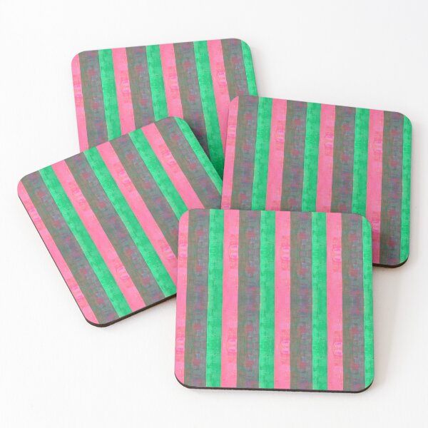 Item preview, Deckchair Stripes Monoprint Pattern designed and sold by vallisrowe.