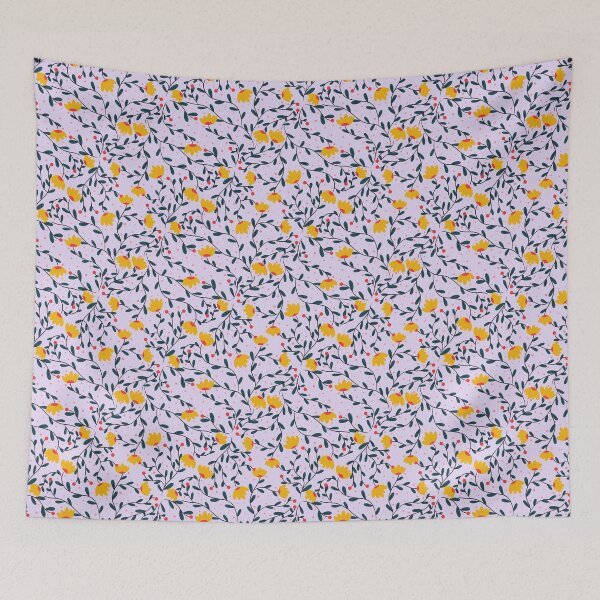Item preview, Floral Vines- Lavender  designed and sold by ItiSharmaArt.