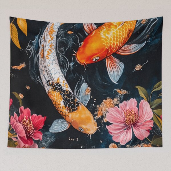 Item preview, Japanese Koi Carps Pond designed and sold by GrinGalore.