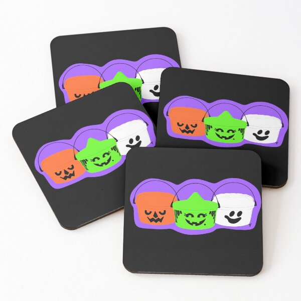 Item preview, Boo Buckets - Purple Background  designed and sold by The Abysmall.