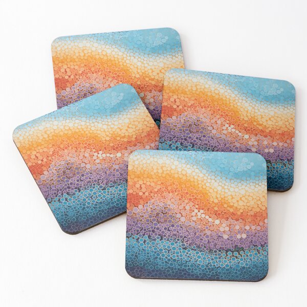 Item preview, Aboriginal Inspired Dot Art - Tide designed and sold by GrinGalore.