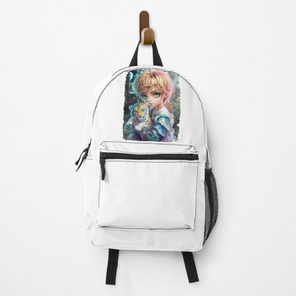 Item preview, Chibi Boy and Rainbow Tiger designed and sold by CookiesMerch.