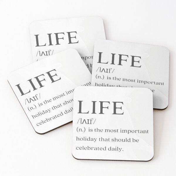 Item preview, LIFE - Vibrant Life designed and sold by TextAura™.