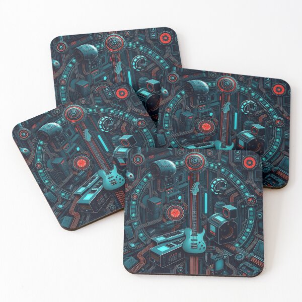 Item preview, Music pattern #20 designed and sold by Kaleidoscope Print.