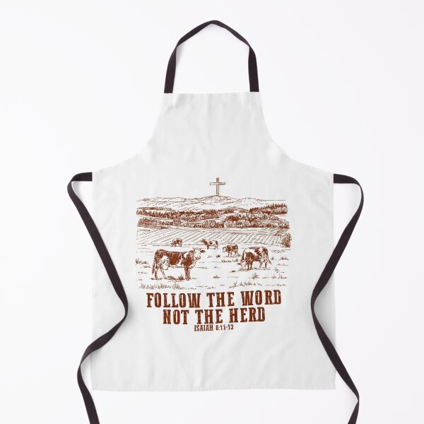 Item preview, Christian Follow The Word Not The Herd Bible Quote designed and sold by Greenbacks.