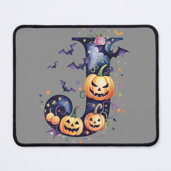 Item preview, Jack-o'-Lantern J designed and sold by SunSakura.