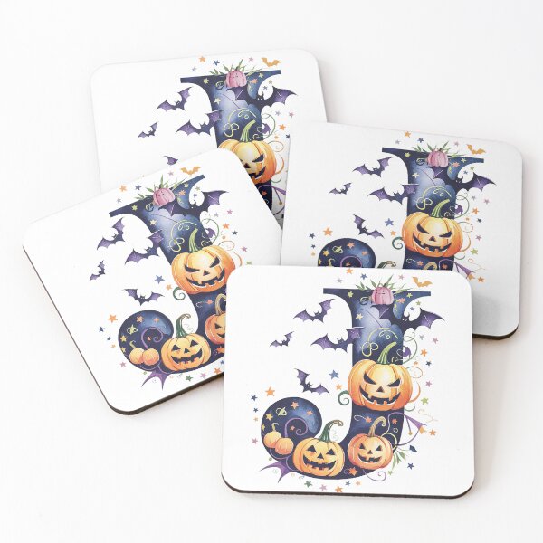 Item preview, Jack-o'-Lantern J designed and sold by SunSakura.