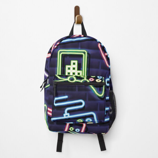 Item preview, gaming pattern neon game console designed and sold by Mauswohn.