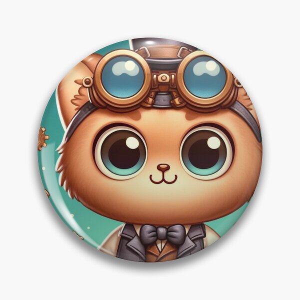 Item preview, Steampunk Cat designed and sold by Sillytoe.
