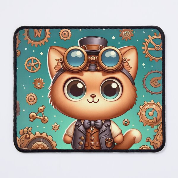 Item preview, Steampunk Cat designed and sold by Sillytoe.