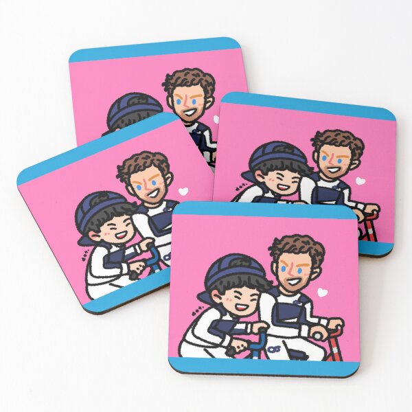 Item preview, Yuki Tsunoda & Pierre Gasly designed and sold by ourhappyface.