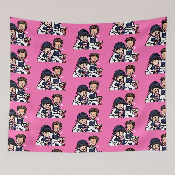 Item preview, Yuki Tsunoda & Pierre Gasly designed and sold by ourhappyface.