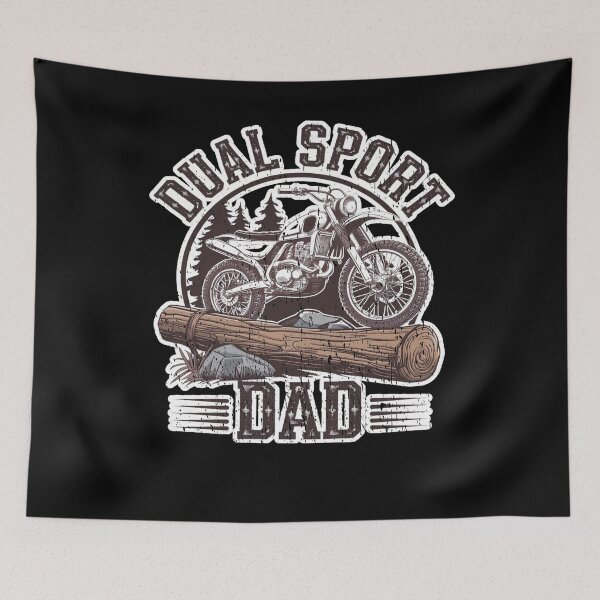 Item preview, DUAL SPORT DAD Enduro Dirt bike Trial motorcycle enthusiast Father design designed and sold by Jt41.
