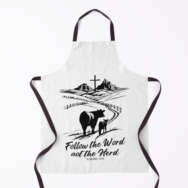 Item preview, Cow Follow the Word Not the Herd Vintage designed and sold by Greenbacks.
