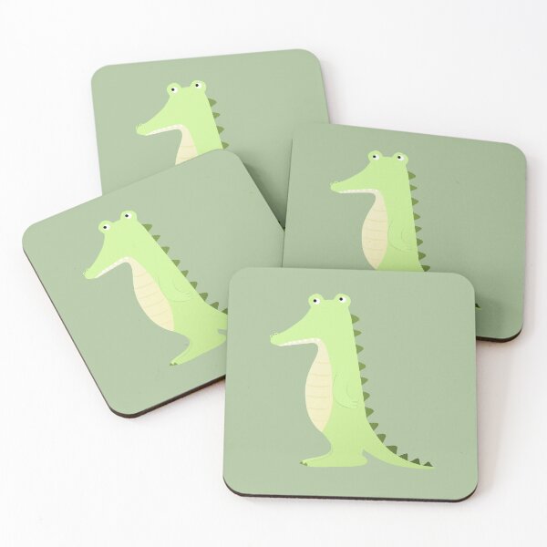 Item preview, Cute crocodile cartoon design designed and sold by Beerich888.