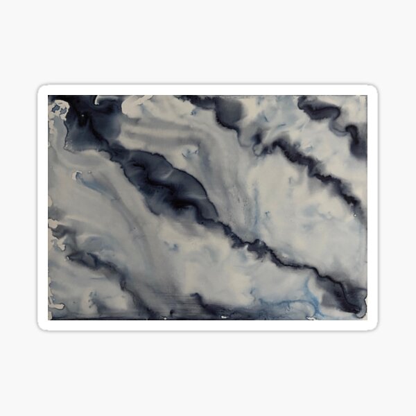 Moody Abstract Sticker