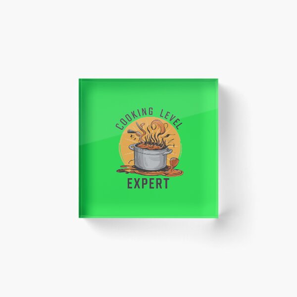 Item preview, Cooking level expert badge designed and sold by 2Blue-Dots.