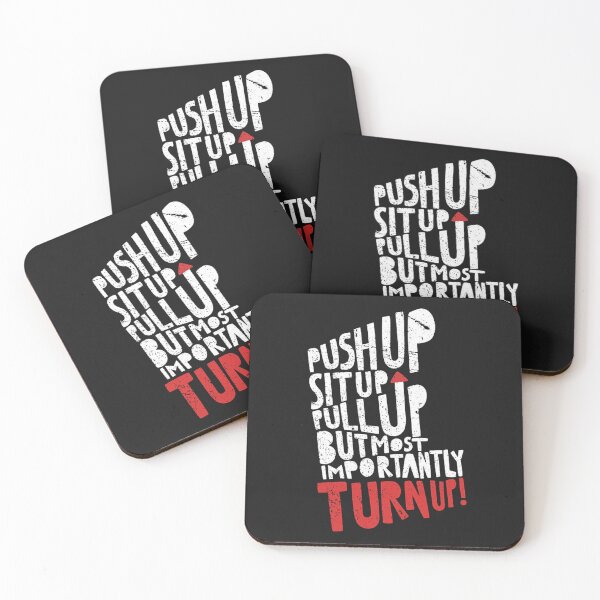 Item preview, Push Up, Sit Up, Pull Up, Turn Up designed and sold by GraphicoGear.