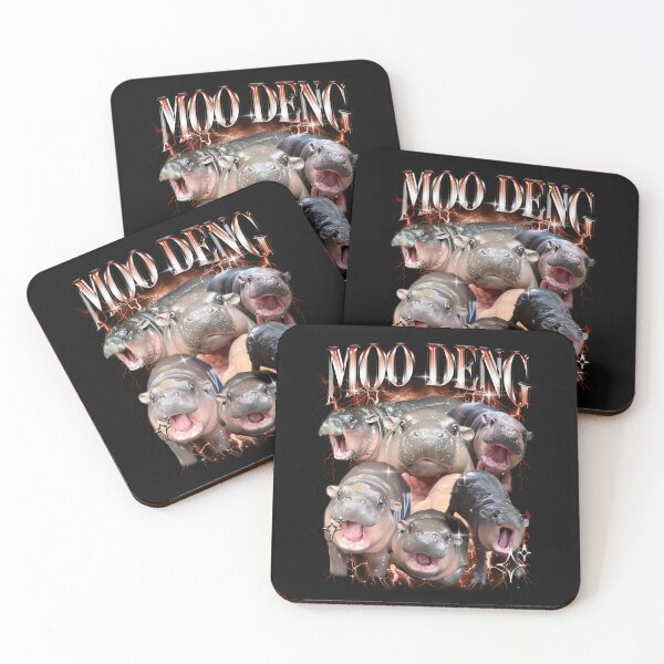 Item preview, Moo Deng Bootleg Rap Shirt | Cute Moo Deng Shirt, Funny Bootleg Tee, Baggy Tshirt, Meme Shirt, designed and sold by EcoFriendlyTee.