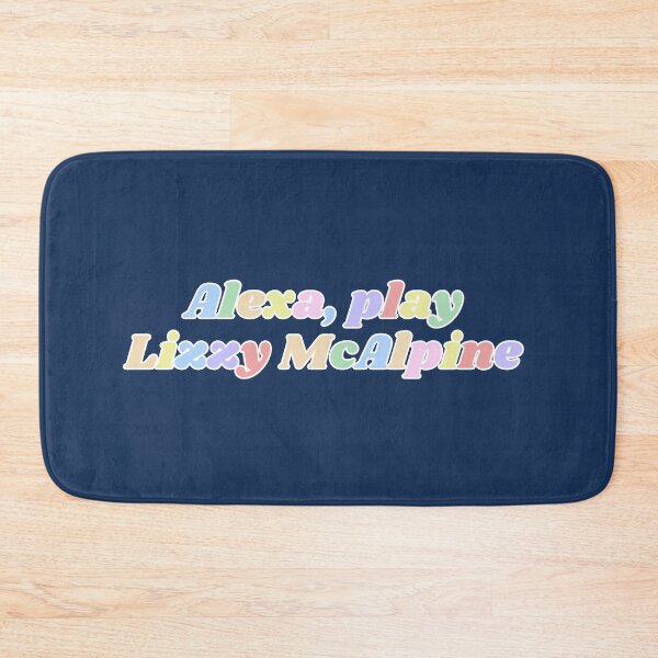 Item preview, Alexa, play Lizzy McAlpine rainbow retro design designed and sold by abbeygfrerer.