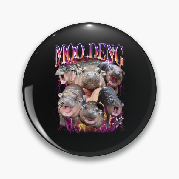 Item preview, Moo Deng Bootleg Rap Shirt | Cute Moo Deng Shirt, Funny Bootleg Tee, Baggy Tshirt, Meme Shirt, designed and sold by EcoFriendlyTee.