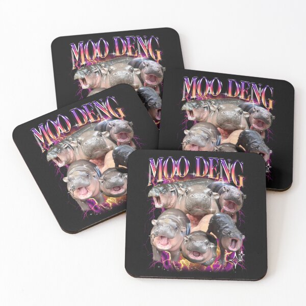 Item preview, Moo Deng Bootleg Rap Shirt | Cute Moo Deng Shirt, Funny Bootleg Tee, Baggy Tshirt, Meme Shirt, designed and sold by EcoFriendlyTee.