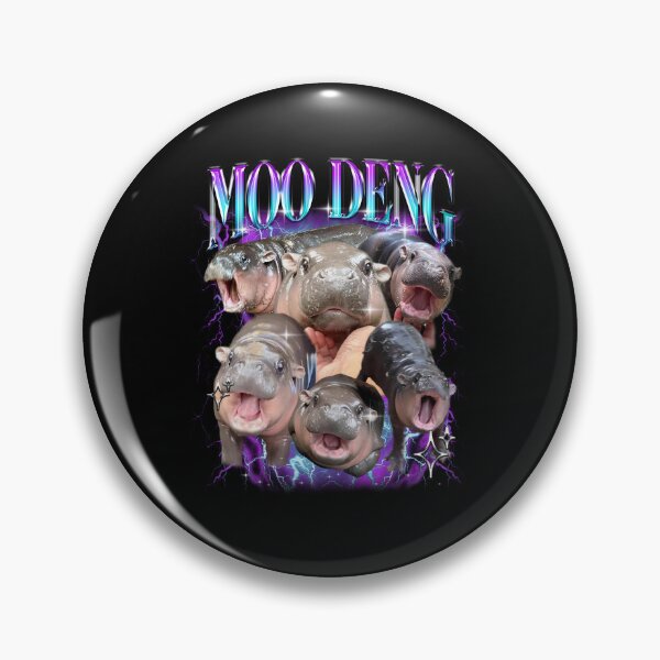 Item preview, Moo Deng Bootleg Rap Shirt | Cute Moo Deng Shirt, Funny Bootleg Tee, Baggy Tshirt, Meme Shirt, designed and sold by EcoFriendlyTee.