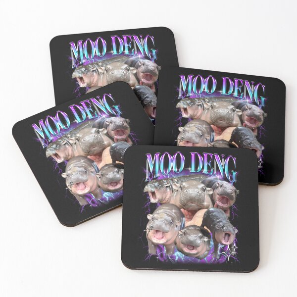 Item preview, Moo Deng Bootleg Rap Shirt | Cute Moo Deng Shirt, Funny Bootleg Tee, Baggy Tshirt, Meme Shirt, designed and sold by EcoFriendlyTee.