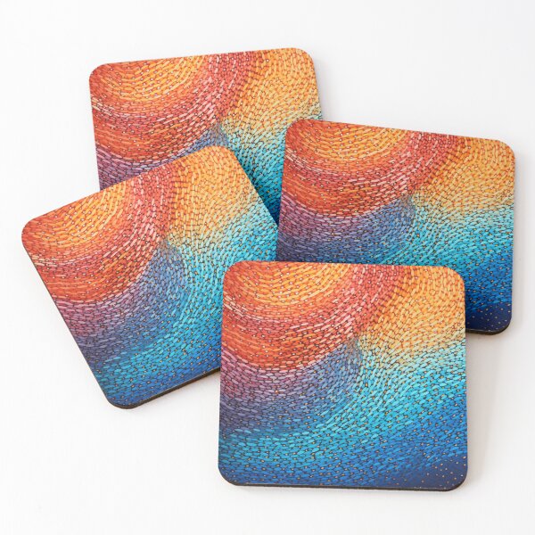 Item preview, Aboriginal Inspired Dot Art - Ruffle designed and sold by GrinGalore.
