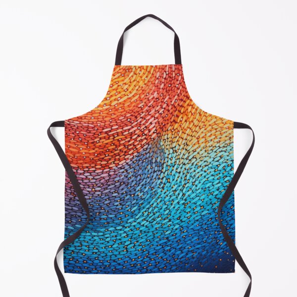 Item preview, Aboriginal Inspired Dot Art - Ruffle designed and sold by GrinGalore.
