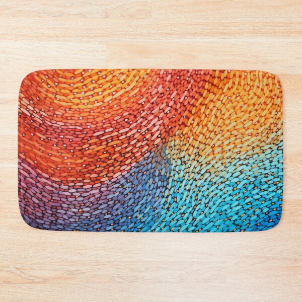 Item preview, Aboriginal Inspired Dot Art - Ruffle designed and sold by GrinGalore.
