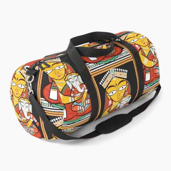 Item preview, DURGA WITH GANESHA designed and sold by GraphicoGear.
