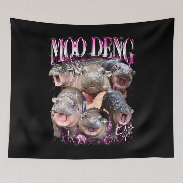 Item preview, Moo Deng Shirt | Cute Moo Deng Shirt, Funny Bootleg Tee, Baggy Tshirt, Meme Shirt, designed and sold by EcoFriendlyTee.