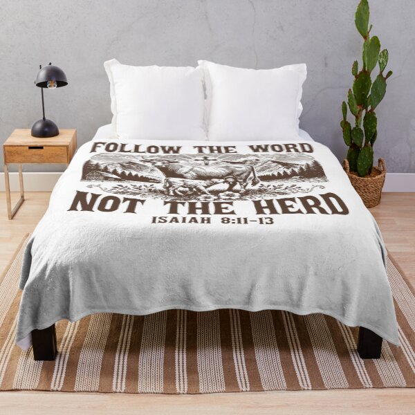 Item preview, Follow The Word Not The Herd Christian Country designed and sold by Greenbacks.