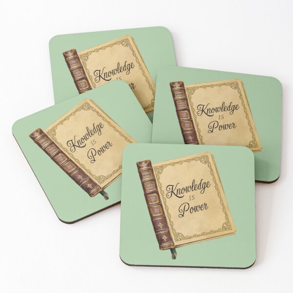 Item preview, KNOWLEDGE IS POWER VINTAGE BOOK DESIGN designed and sold by aishatabubakarx.