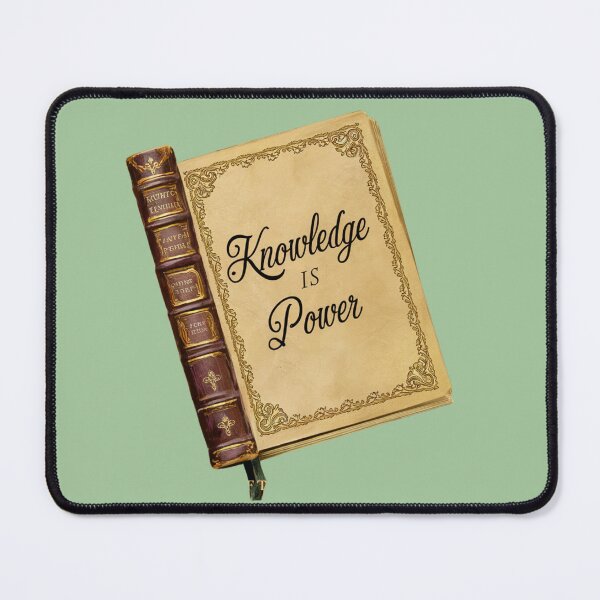 Item preview, KNOWLEDGE IS POWER VINTAGE BOOK DESIGN designed and sold by aishatabubakarx.