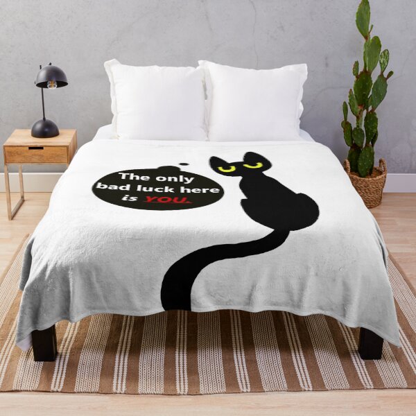 Item preview, The only bad luck here is YOU. designed and sold by OneLateKnight.