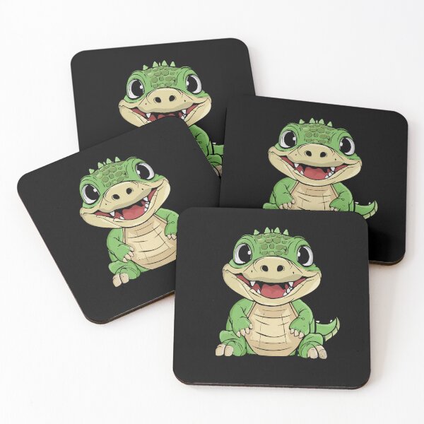 Item preview, Cute Baby Crocodile Women Kids Kawaii Crocodile designed and sold by DSWShirts.