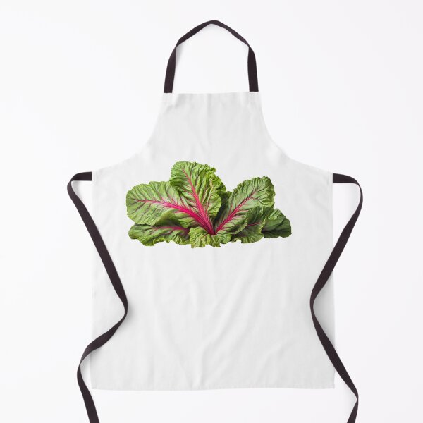 Item preview, Lighter Rhubarb leaves with purple veins in realistic style cutout designed and sold by EmeraldeaArt.
