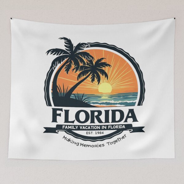 Item preview, Family Vacation in Florida - Sunshine State Getaway Design for Beach Lovers designed and sold by IM Hunter.